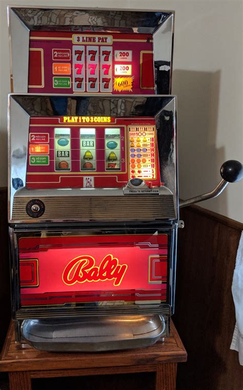 bally slot machines for sale